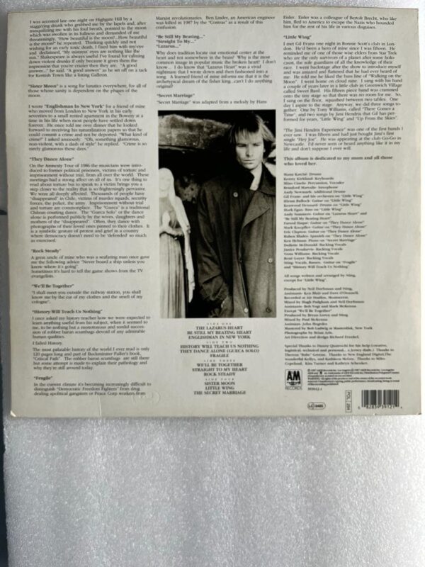 Sting – ...Nothing Like The Sun - Image 3